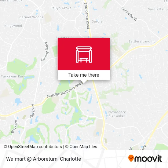 Mapa de Walmart @ Arboretum