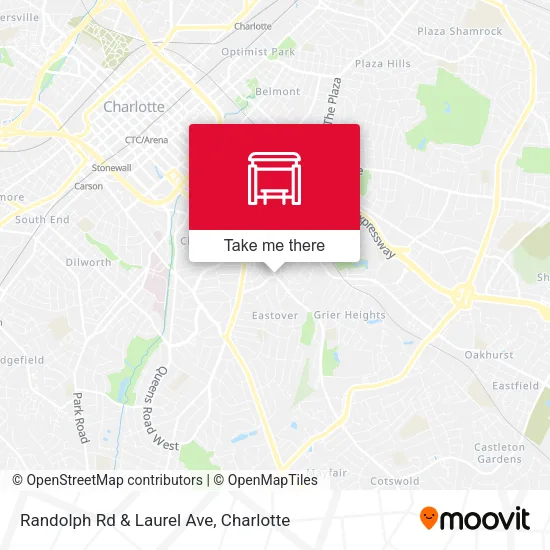 Mapa de Randolph Rd & Laurel Ave