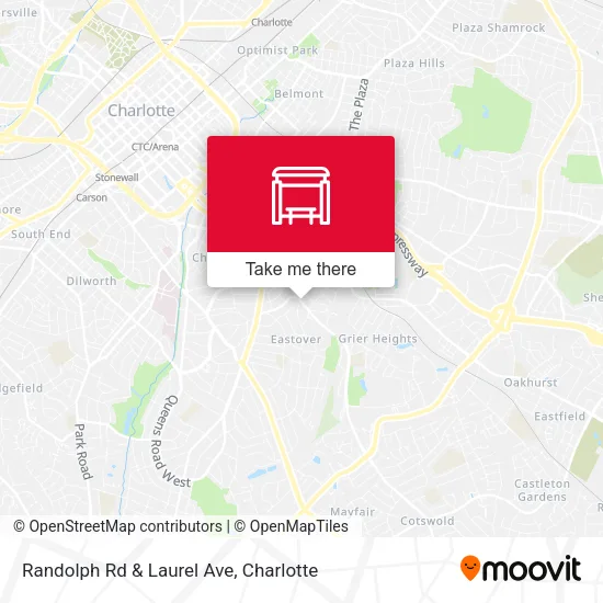 Mapa de Randolph Rd & Laurel Ave