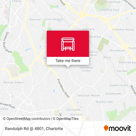 Mapa de Randolph Rd @ 4801