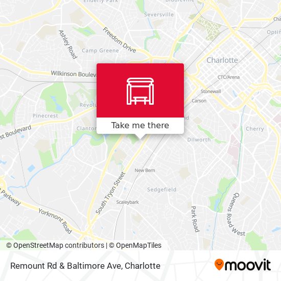 Mapa de Remount Rd & Baltimore Ave