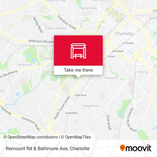 Mapa de Remount Rd & Baltimore Ave