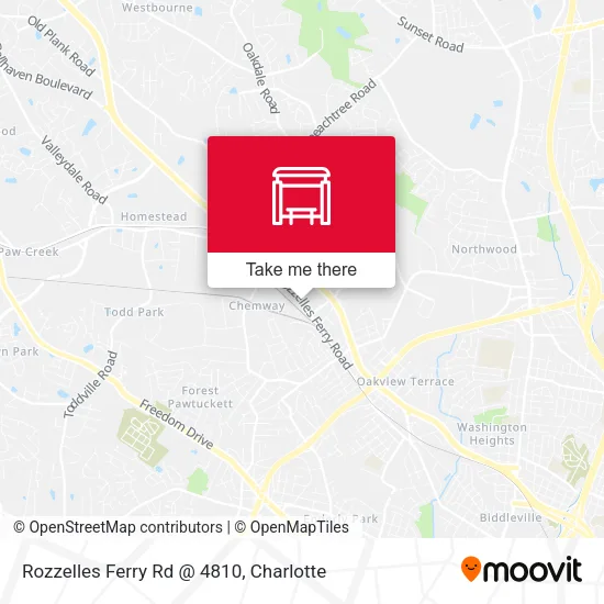 Mapa de Rozzelles Ferry Rd @ 4810