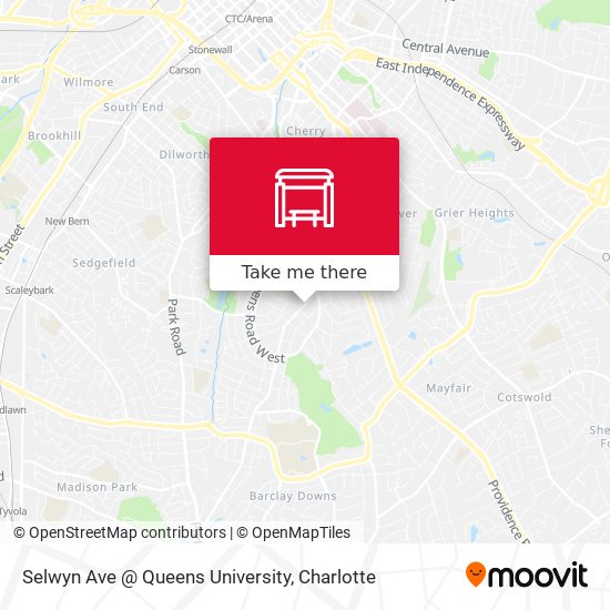 Selwyn Ave @ Queens University map