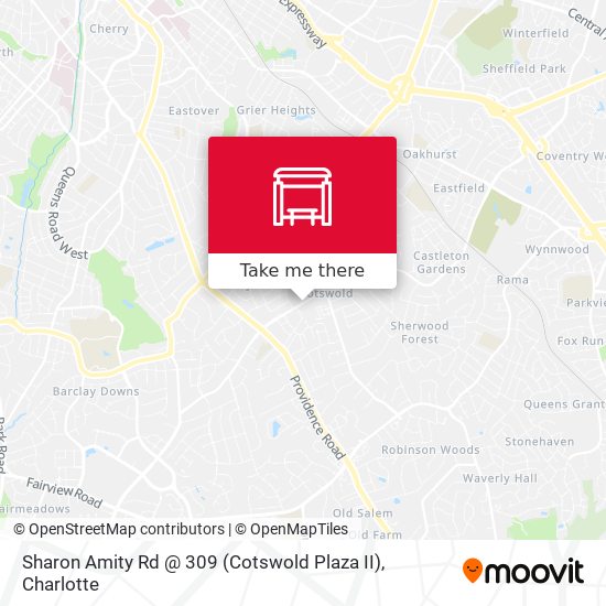 Sharon Amity Rd @ 309 (Cotswold Plaza II) map