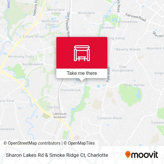 Mapa de Sharon Lakes Rd & Smoke Ridge Ct