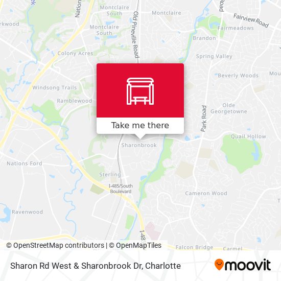 Sharon Rd West & Sharonbrook Dr map