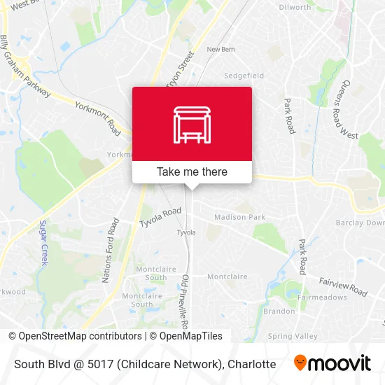 South Blvd @ 5017 (Childcare Network) map