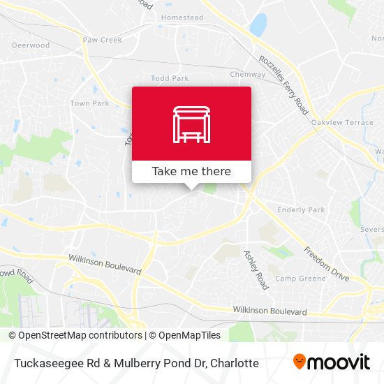 Tuckaseegee Rd & Mulberry Pond Dr map