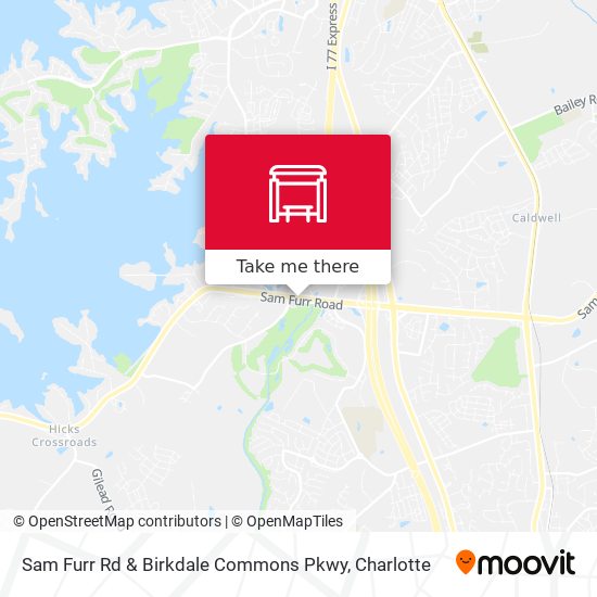 Sam Furr Rd & Birkdale Commons Pkwy map