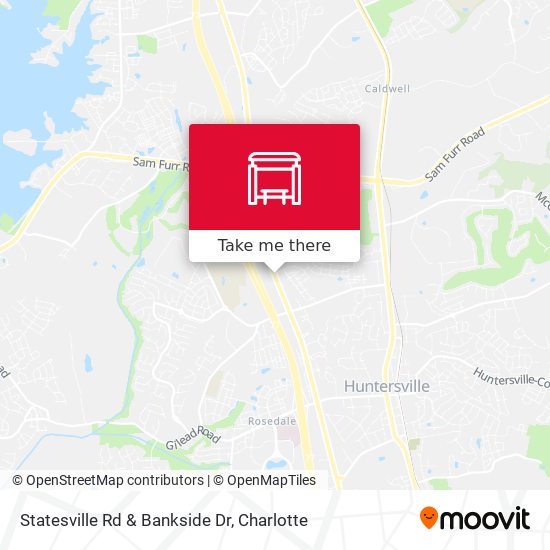 Mapa de Statesville Rd & Bankside Dr