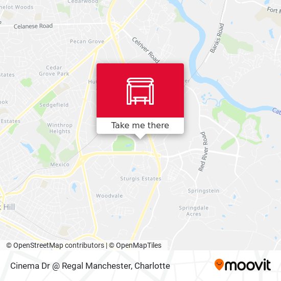 Mapa de Cinema Dr @ Regal Manchester