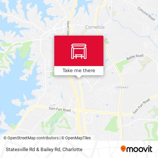 Mapa de Statesville Rd & Bailey Rd