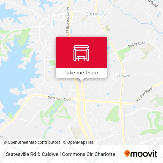 Mapa de Statesville Rd & Caldwell Commons Cir