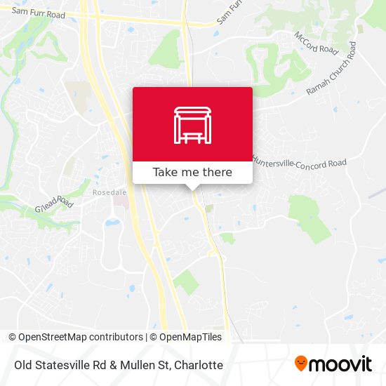 Old Statesville Rd & Mullen St map