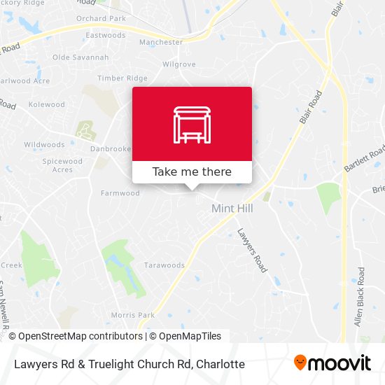 Mapa de Lawyers Rd & Truelight Church Rd