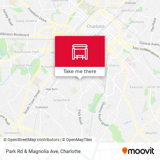 Mapa de Park Rd & Magnolia Ave