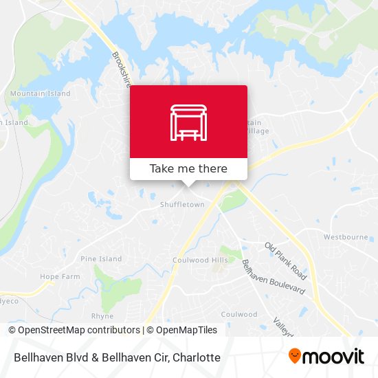 Bellhaven Blvd & Bellhaven Cir map