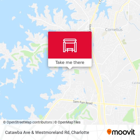 Catawba Ave & Westmoreland Rd map