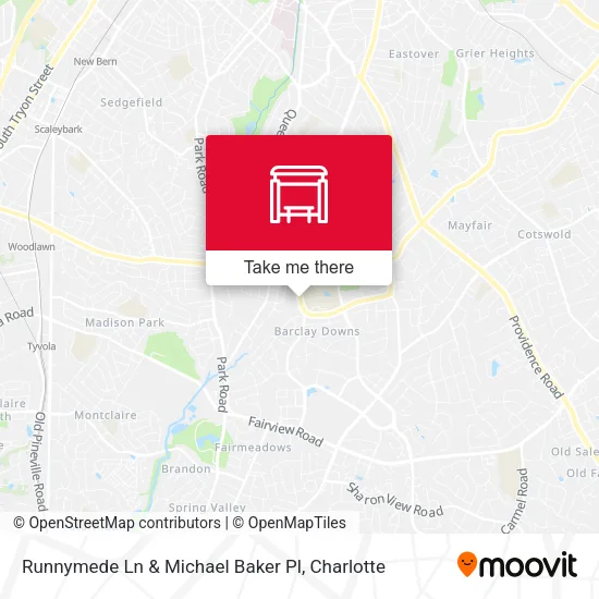 Mapa de Runnymede Ln & Michael Baker Pl
