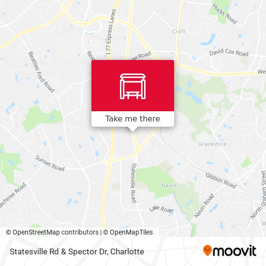 Statesville Rd & Spector Dr map