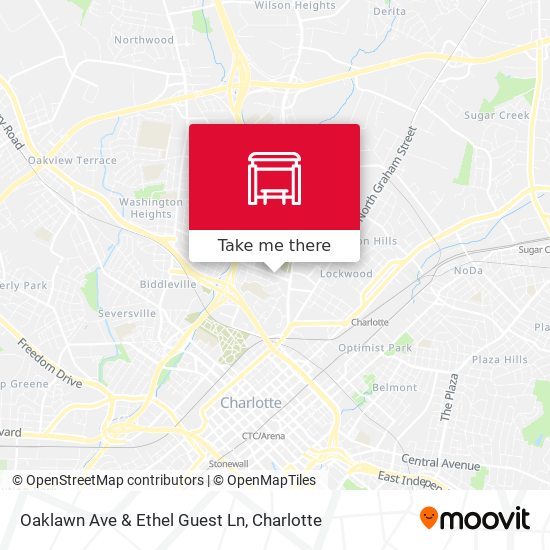 Mapa de Oaklawn Ave & Ethel Guest Ln
