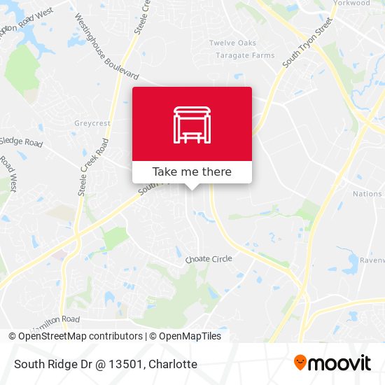 South Ridge Dr @ 13501 map