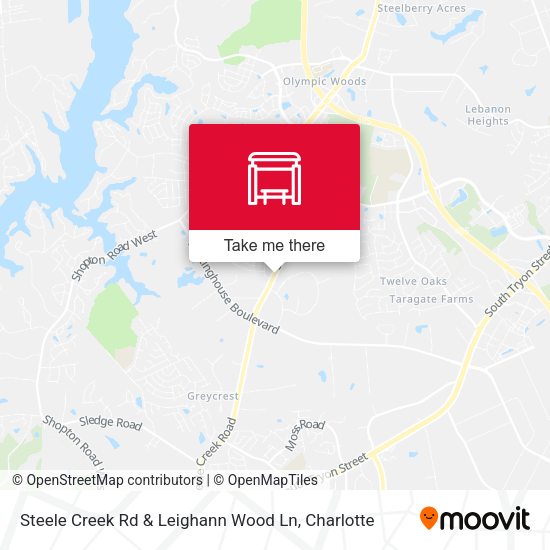 Mapa de Steele Creek Rd & Leighann Wood Ln