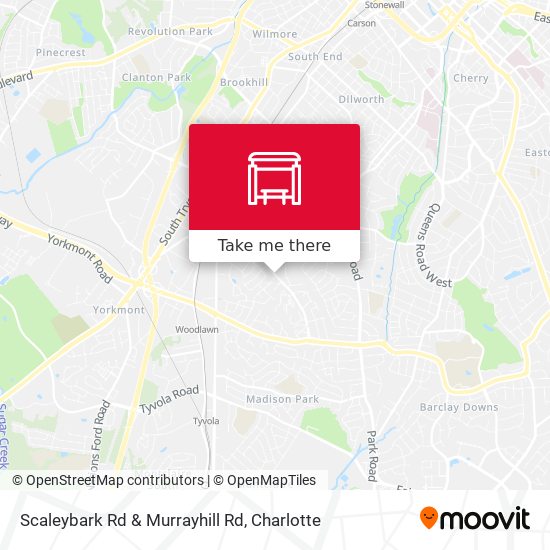 Scaleybark Rd & Murrayhill Rd map