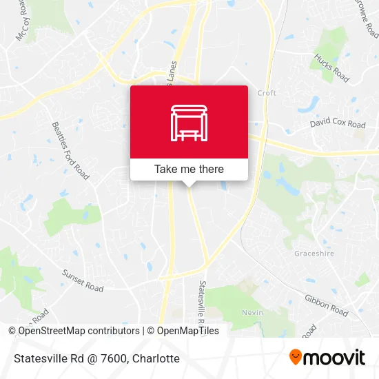 Mapa de Statesville Rd @ 7600