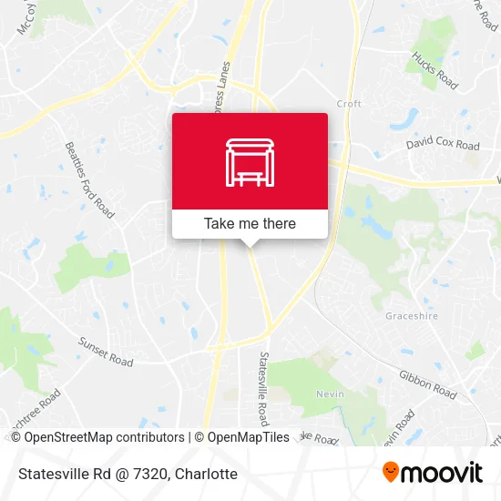 Statesville Rd @ 7320 map