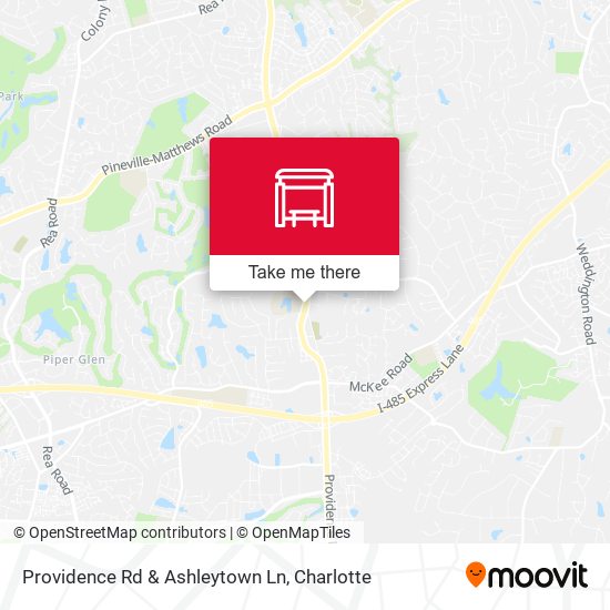 Providence Rd & Ashleytown Ln map