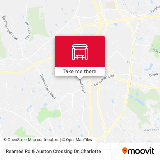 Reames Rd & Auston Crossing Dr map