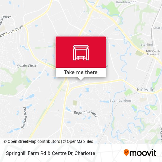 Springhill Farm Rd & Centre Dr map