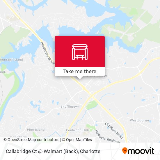 Mapa de Callabridge Ct @ Walmart (Back)