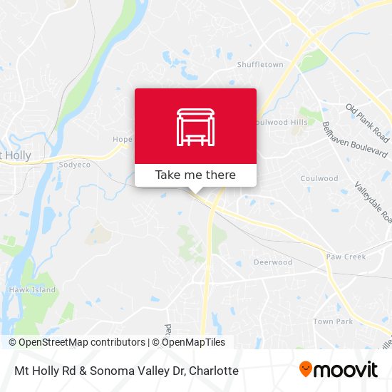 Mt Holly Rd & Sonoma Valley Dr map
