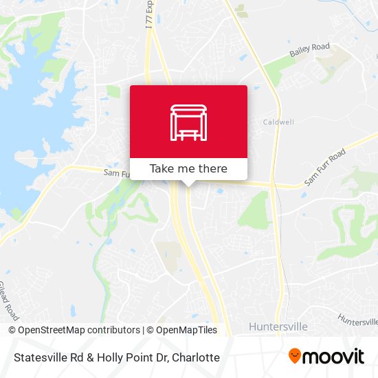 Statesville Rd & Holly Point Dr map