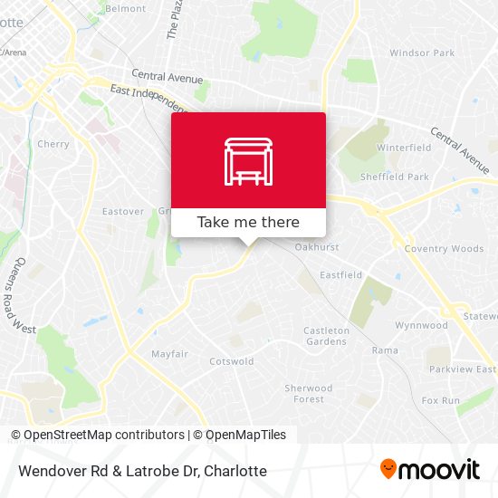 Mapa de Wendover Rd & Latrobe Dr