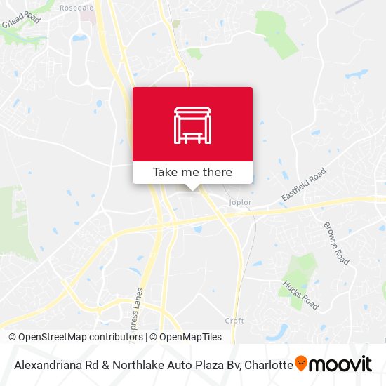 Mapa de Alexandriana Rd & Northlake Auto Plaza Bv