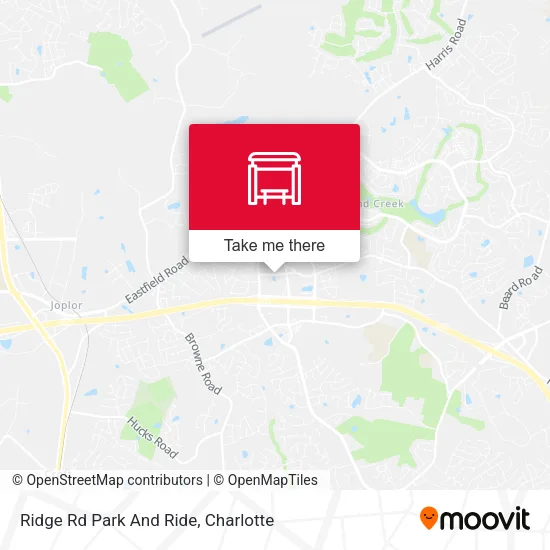 Mapa de Ridge Rd Park And Ride