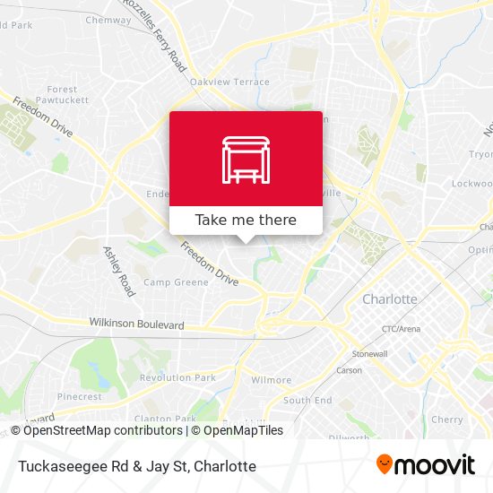 Tuckaseegee Rd & Jay St map