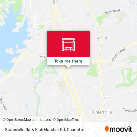 Statesville Rd & Rich Hatchet Rd map