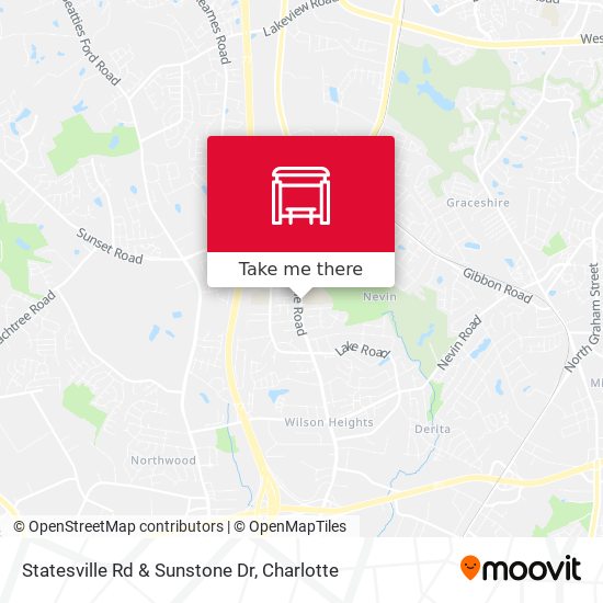 Statesville Rd & Sunstone Dr map