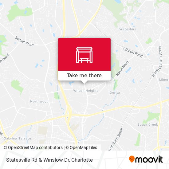 Statesville Rd & Winslow Dr map