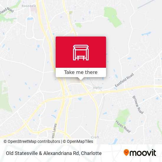 Mapa de Old Statesville & Alexandriana Rd