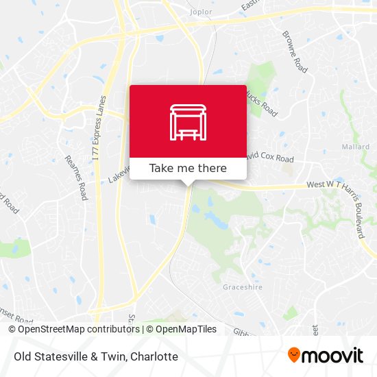 Mapa de Old Statesville & Twin