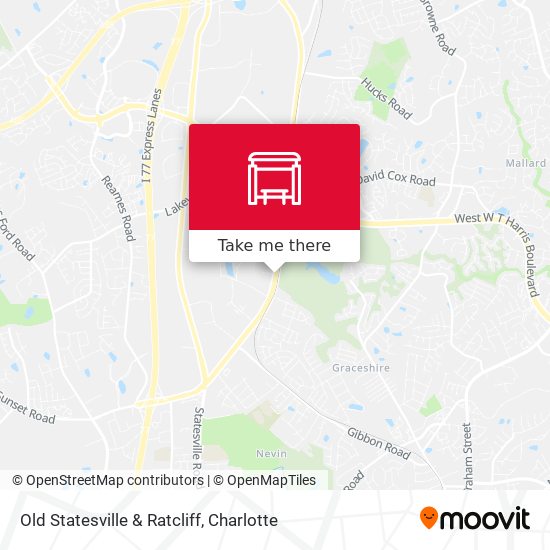 Mapa de Old Statesville & Ratcliff