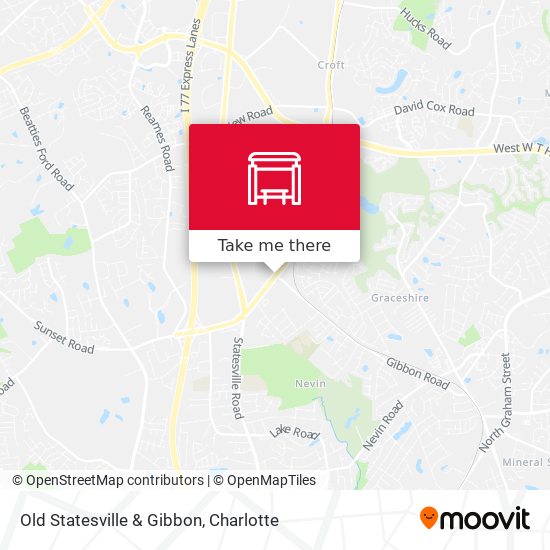 Mapa de Old Statesville & Gibbon