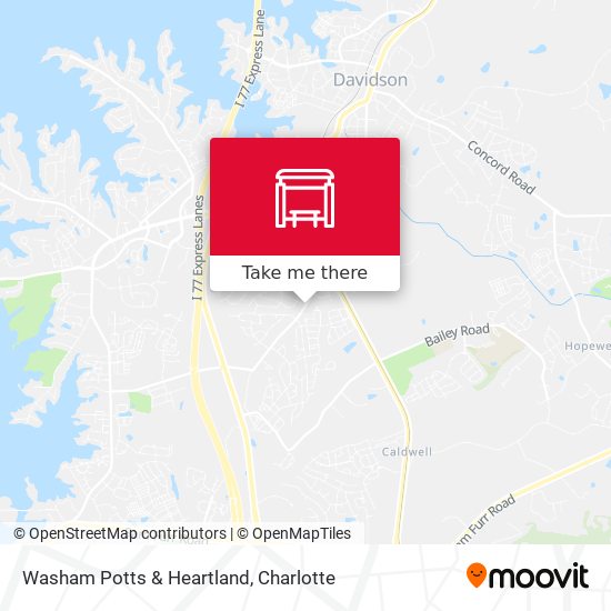 Mapa de Washam Potts & Heartland