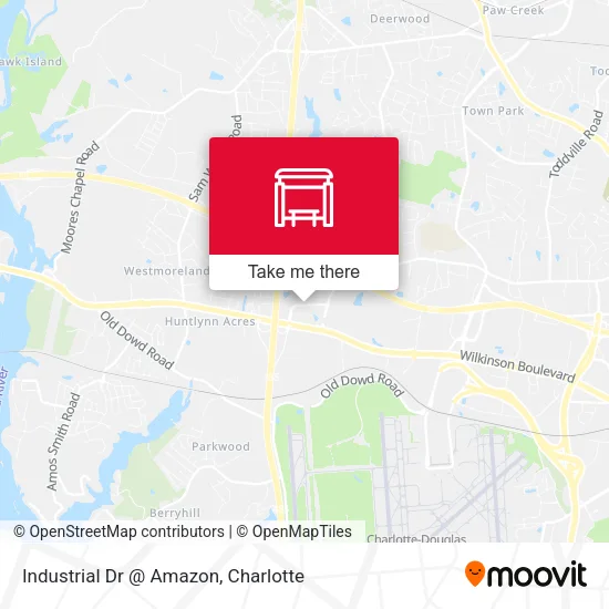 Mapa de Industrial Dr @ Amazon